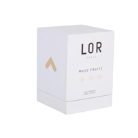 Boîte cadeau en carton rigide blanc MJJ personnalisée de 3,4 oz avec garnitures en éponge, design recyclable pour cosmétiques et crème pour les yeux