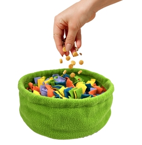 Peluche Chien Mangeoire Lente Traiter <span class=keywords><strong>Snuffle</strong></span> <span class=keywords><strong>Mat</strong></span> Pour La Formation De L'odeur Pet Chiot Puzzle Jouet Bols De Nourriture - Product Image 1