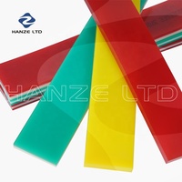 Raclette de sérigraphie à lame pointue 9*50*4000mm, durable, pour machines d'impression et pochoirs de sérigraphie