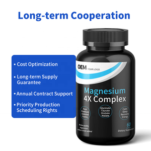 Cápsulas de Magnesio 4X Complex al por Mayor, Fabricante OEM, Fórmula y Empaque Personalizados, Ventaja de Costo al por Mayor y Suministro Estable - Product Image 5