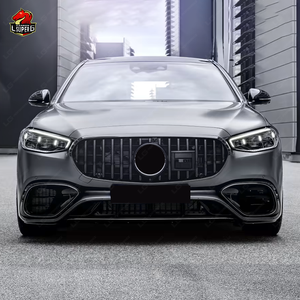 Recién llegado, Kit de carrocería de piezas de automóvil para BENZ Clase S W223 <span class=keywords><strong>2022</strong></span> + actualización a estilo <span class=keywords><strong>S63</strong></span>, kit de carrocería, faldones laterales de parachoques trasero delantero - Product Image 2