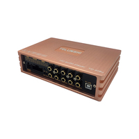 Vente chaude 4*50W Auto Amplificateur de Puissance Classe AB 4 Canaux Voiture DSP Amplificateurs avec Crossovers Coréen Audio Subwoofer Amplificateur