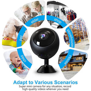 Kamera Wifi Camara, Magnet keamanan rumah pintar, Ip nirkabel 1080p penglihatan malam, kamera rumah baterai 600mAh - Product Image 6