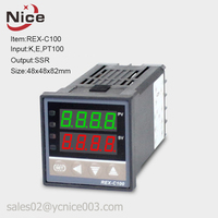 Termostat Pengontrol Suhu REX-C900 REX-C700 REX-C400 REX-C100