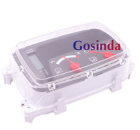 Panel de Instrumentos para Excavadora, Grupo de Indicadores, Plástico ABS RG268-53111 RG268-53110, Repuesto para U15 U17 U20 U30 KX155