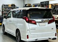 Nouvel ensemble complet de conversion de pare-chocs Alphard Vellfire 30 Facelift style SC Sport avec ensemble de phares LED à triple lentille