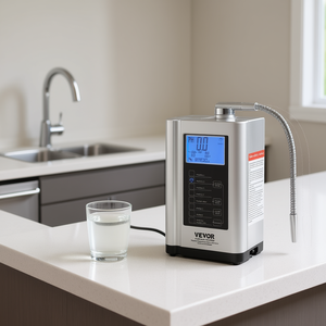 Ionizador de Agua Alcalina Vevor, 7 Ajustes, 650mV ORP, 8000L por Año, pH 3.5-10.5, Purificador de Agua Hidrogenada - Product Image 2