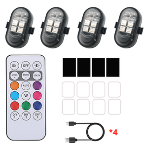 ไฟ LED ใต้ท้องรถแบบไร้สายขนาดเล็ก 7 สี ชาร์จผ่าน USB 12V 10W พร้อมการรับประกัน 2 ปี สำหรับรถยนต์ จักรยานยนต์ - Product Image 3