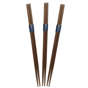 Korean Japanese Sushi Onetime Use <strong>Chopstick</strong> <strong>Disposable</strong> <strong>Bamboo</strong> Dark Paper Band Custom <strong>Chopsticks</strong> End Tips - Product Image 2