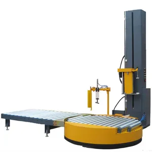 Rotary arm Wrapper Intelligent fully automatic air cylinder film-cutting pallet wrapping machine
