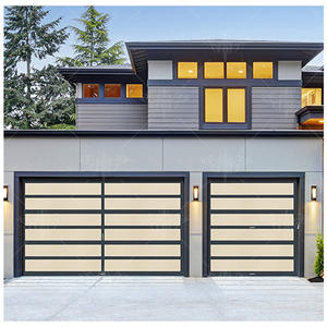 Porta del Garage Automatica in Vetro <span class=keywords><strong>Trasparente</strong></span>, Serranda <span class=keywords><strong>Avvolgibile</strong></span> per Garage Auto - Product Image 4