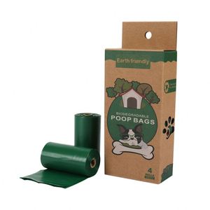 Custom Leak-proof 100% <b>Compostable</b> Poop <b>Bag</b> for Dog Cat Outdoor Biodegradable Pet Waste <b>Bags</b> - Product Image 5