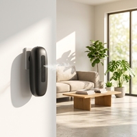 Diffuseur de parfum mural connecté via application, 200 ml, pour la maison, à deux liquides, sans eau, électrique, SPA, toilettes, hôtel, logo personnalisé, OEM