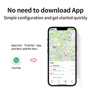 Localizzatore GPS Mini Air Tag Certificato MFi, Tracker Intelligente Antifurto con Funzione Trova <span class=keywords><strong>il</strong></span> <span class=keywords><strong>Mio</strong></span> Dispositivo per <span class=keywords><strong>iPhone</strong></span> - Product Image 4