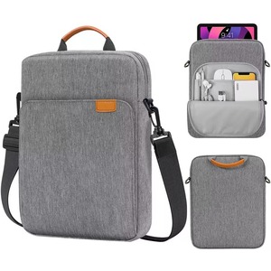 Housse de protection pour ordinateur portable, pour Macbook Air & Pro <span class=keywords><strong>11</strong></span> 12 13 pouces, sac imperméable pour ordinateur portable de 9 à 13 pouces, étui multi-poches pour tablette - Product Image 1