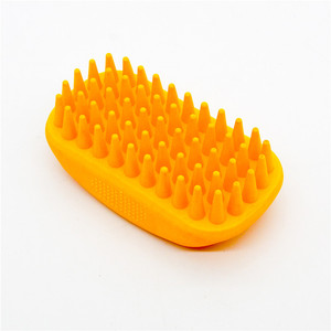 Produits pour petits <span class=keywords><strong>animaux</strong></span> Offre Spéciale caoutchouc souple outils de toilettage et de nettoyage pour <span class=keywords><strong>animaux</strong></span> de compagnie brosse de Massage de bain - Product Image 2