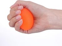 Libenli – Lot de 3 balles d'exercice en silicone durables pour la force des mains – Rouge/Bleu/Jaune – Appareil portable pour l'exercice des doigts pour adultes