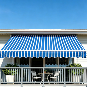 Auvent rétractable pour l'extérieur, pare-soleil résistant aux intempéries pour la maison et l'usage commercial - Product Image 1