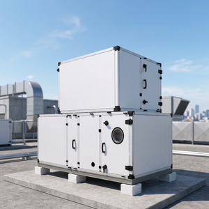 ระบบปรับอากาศอุตสาหกรรม (AHU) ระบบ HVAC สำหรับเชิงพาณิชย์ ระบบระบายอากาศ ระบบทำความเย็น ระบบทำความร้อน อุปกรณ์กรองอากาศ และระบบจ่ายอากาศ - Product Image 1