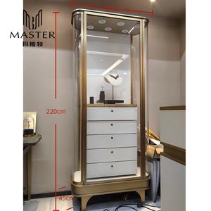 <span class=keywords><strong>Vitrina</strong></span> Exhibidora de Joyería MASTER de 86*45*220cm con 5 Cajones, Cerradura Mecánica, <span class=keywords><strong>Vitrina</strong></span> Multifuncional para Exhibición de Joyería - Product Image 3