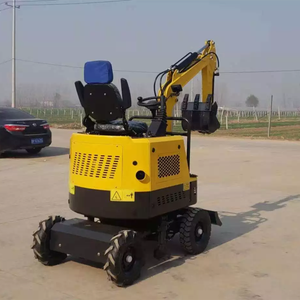 Nueva Excavadora Hidráulica de Ruedas Mini, Marca Reconocida, Motor 9, Sistema Hidráulico de Alta Eficiencia - Product Image 6