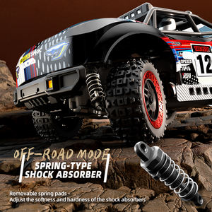 4WD autocarro di breve durata 35 minuti di gioco 2.4Ghz con controllo completamente proporzionale RC giocattoli per auto 1:18 modello in scala per auto in metallo mezzo RC regali - Product Image 6