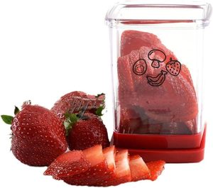 Gadget de cuisine : Coupe-fruits et légumes rapide, Coupe-fruits, Coupe-œufs en forme de tasse, Coupe-bananes et fraises en forme de tasse, Outil de découpe portable - Product Image 5