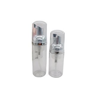 Échantillon GRATUIT – Flacon pompe à mousse nettoyante en PET de 1 oz (50 ml), 2 oz (70 ml), 80 ml, 100 ml avec pompe à mousse plaquée or rose - Product Image 6