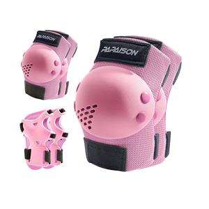 पेशेवर थोक स्टॉक बच्चों अनुकूलित रंग कस्टम लोगो कोहनी घुटने गार्ड 6 पीसी खेल सुरक्षा रक्षक स्केट लचीला - Product Image 4
