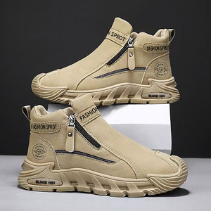 Chaussures de randonnée pour hommes, bottines décontractées, chaussures de randonnée en plein air dans le désert, légères, confortables, style de marche décontracté, chaussures décontractées - Product Image 5