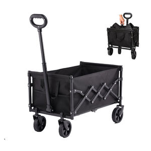 Chariot de camping pliable portable avec roues détachables, personnalisé pour l'extérieur et le jardin - Product Image 1
