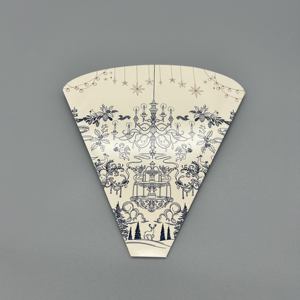 Innovativo Logo personalizzato stampa cono Crepe <span class=keywords><strong>porta</strong></span> spicchi di <span class=keywords><strong>patate</strong></span> fritte per presentazioni di cibo unico - Product Image 1