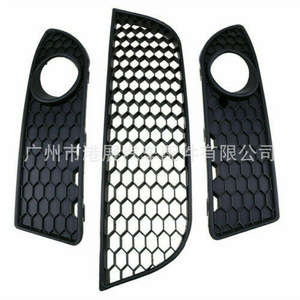 กรอบไฟตัดหมอก Volkswagen ตะแกรงกันชนหน้าสีดำ ABS ซ้าย ขวา กลาง อะไหล่ทดแทน - Product Image 2