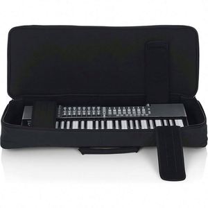 BSCI Factory Custom Professional Double Shoulder 61keys <b>Keyboard</b> Bag Rolling Wheel case <b>Keyboard</b> Carry case <b>Electronic</b> Organ - Product Image 2