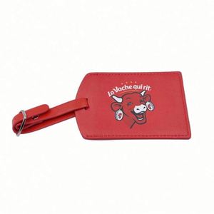 Factory Price <b>Cheap</b> Custom Baggage Tag PU Leather <b>Luggage</b> Tag for Travel - Product Image 5