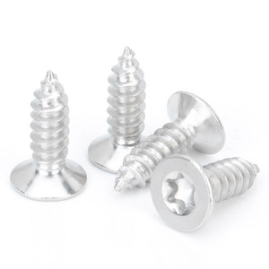 Tornillo Autorroscante de Cabeza Estrella (Plum Blossom) de Acero Inoxidable 304, Grado 4.8, Métrico, M2-M12 - Product Image 1