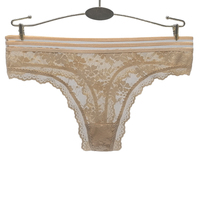 Sous-vêtements sexy pour femmes matures, tanga transparent sexy pour femmes