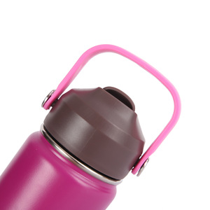 Botella de Agua Aislada al Vacío de Acero Inoxidable de 12oz con Logo Lindo, Vaso Térmico de Doble Pared con Popote para Niños, Escuela y Viajes - Product Image 4