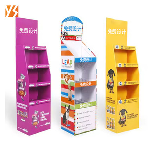 Tùy Chỉnh Lớn Các Tông Đứng Hiển Thị Giá Có Thể Gập Lại Pdq Hộp Fsdu Giấy Sóng Phong Cách Hiện Đại Cửa Hàng Bán Lẻ Kệ - Product Image 5