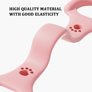 8-Shape Silicone Resistance <b>Band</b> Exercise Stretching Fitness Elastic Trainer Yoga Shoulder Opening Home <b>Workout</b> Yoga Stretch - Product Image 5