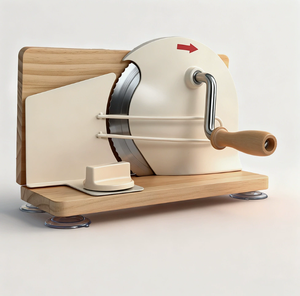 เครื่องหั่นไส้กรอกปี 2026 เครื่องหั่นขนมปังซาวโดว์แบบมือหมุน รุ่นปรับปรุง เครื่องหั่นขนมปังแบบแมนนวล - Product Image 4