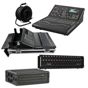 Promo melhor oferta m32r mixer digital ao vivo, caixa de palco dl32 150 cat5 carretel de cabo de rede