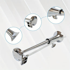 Bocina de Aire de Trompeta Simple de 17 Pulgadas, 12V, Aleación de Zinc, 150dB, para Camión, Auto, Tren, Motor - Product Image 3