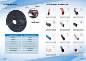 ซีลยาง PVC สำหรับยานยนต์ ป้องกันขอบกระจกประตู รูปตัวยู ความแข็ง 30-75 <span class=keywords><strong>Shore</strong></span> ได้รับการรับรอง BV CE อุณหภูมิ -40~+120 องศาเซลเซียส - Product Image 5