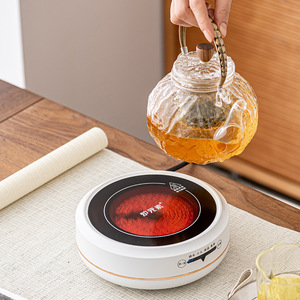Tetera de vidrio Qingshan Hutong, estufa eléctrica de cerámica, resistente al calor, de gran capacidad, con asa para preparar té - Product Image 2