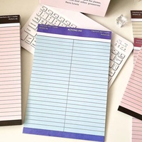 Bloc-notes rétro de style américain de haute qualité, idéal pour Instagram, fabriqué en Chine ; Bloc-notes minimaliste de niche B5 ligné et quadrillé