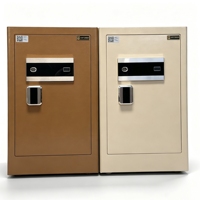 Caja Fuerte Electrónica con Pantalla Táctil y Contraseña, 70 cm, Acero Laminado en Frío, Gabinete de Seguridad para Efectivo, Joyas, Documentos, Uso en Hoteles