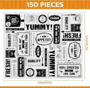 Custom Personalised Greaseproof Paper <b>Sheets</b> Printed Newspaper Baking Paper Supplier - Product Image 5