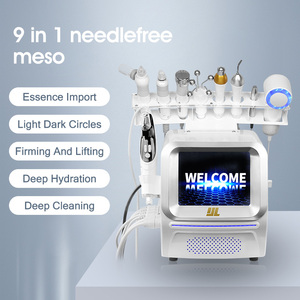 Hydro Water Peel Facial Microdermabrasion Aqua Peel Machine Peeling Facial Mask Ultrasonic <b>Scrubber</b> EMS - Product Image 3