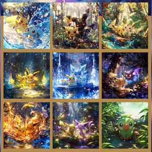 Offre Spéciale : Coffret Mystère Premium <span class=keywords><strong>Pokémon</strong></span> World Art Board Extended Art, Boîte de Boosters <span class=keywords><strong>Pokémon</strong></span> Mega Dream, Jeux de Cartes en Papier Coloré - Product Image 2